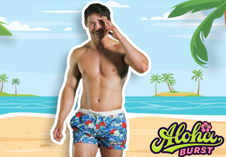 Šortkové Plavky AussieBum ALOHA BURST Cancun5 - kópia_729px